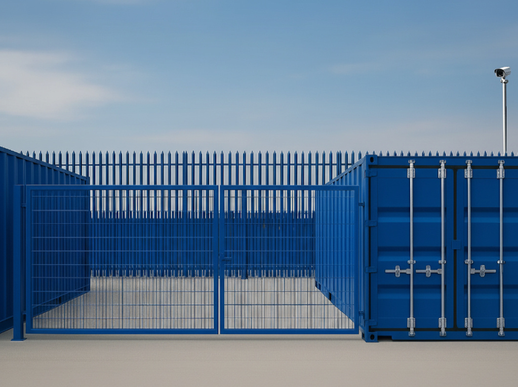 Boxxs Micro Yard with 20ft container and secure private yard Boxxs Micro Yard with 20ft self storage container and secure fenced yard, ideal for trades and businesses in Central Scotland